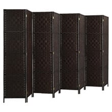 8 Panel Shyla Pine Wood Room Divider